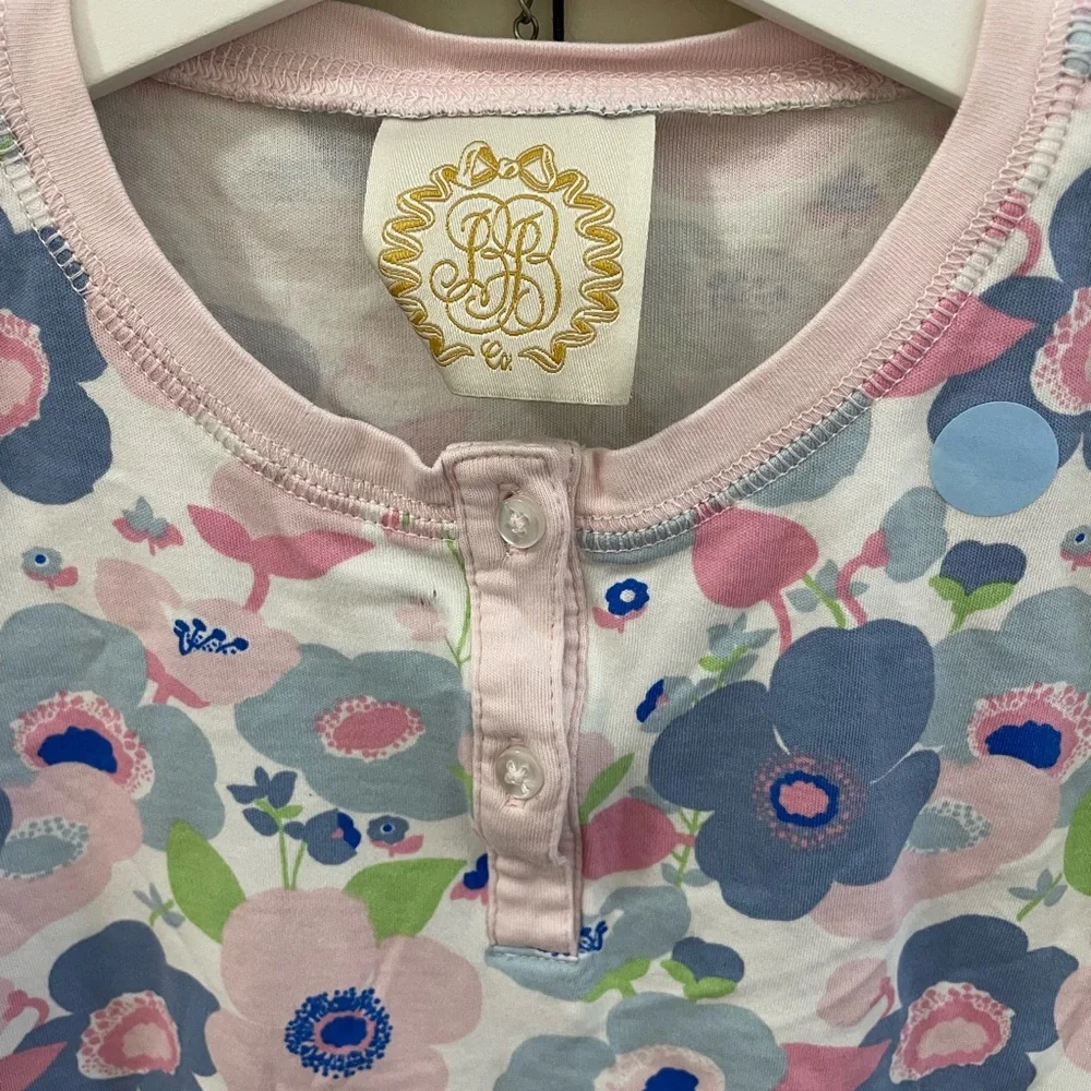 The Beaufort Bonnet Co. Floral‎ Kids Pajama Set Pima Cotton AS-IS - Picture 3 of 5